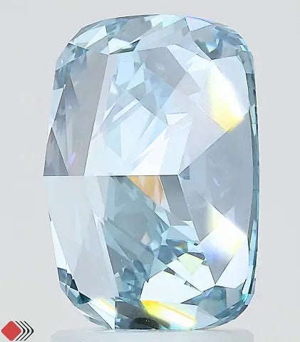 3.64ct Cushion modified Lab Grown Diamond (Colour Fancy Vivid Blue, Clarity VVS2, IGI Certified)