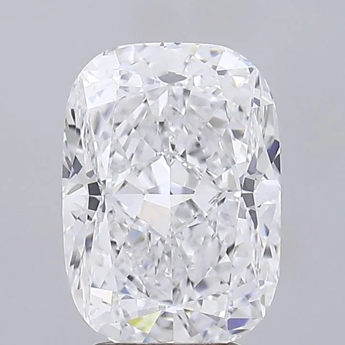 3.70ct Cushion modified Lab Grown Diamond (Colour D, Clarity VVS2, IGI Certified)