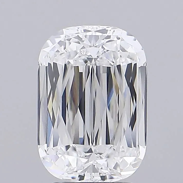 3.71ct Cushion modified Lab Grown Diamond (Colour D, Clarity VVS2, IGI Certified)