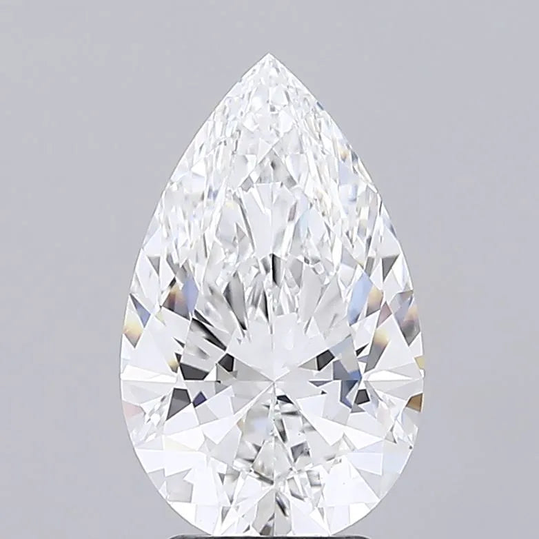 3.72ct Pear Lab Grown Diamond (Colour E, Clarity VS1, IGI Certified)