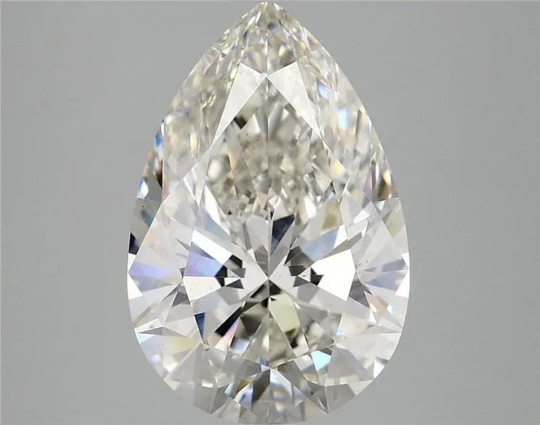3.87ct Pear Lab Grown Diamond (Colour G, Clarity VS2, IGI Certified)