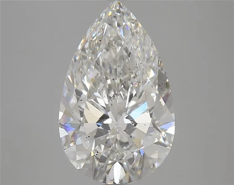 4.02ct Pear Lab Grown Diamond (Colour F, Clarity SI1, IGI Certified)