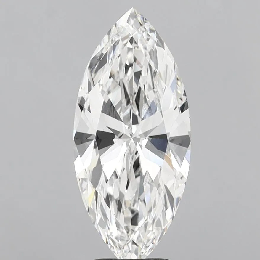 4.03ct Marquise Lab Grown Diamond (Colour E, Clarity VVS2, IGI Certified)