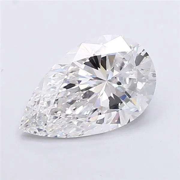 4.06ct Pear Lab Grown Diamond (Colour E, Clarity VVS2, IGI Certified)