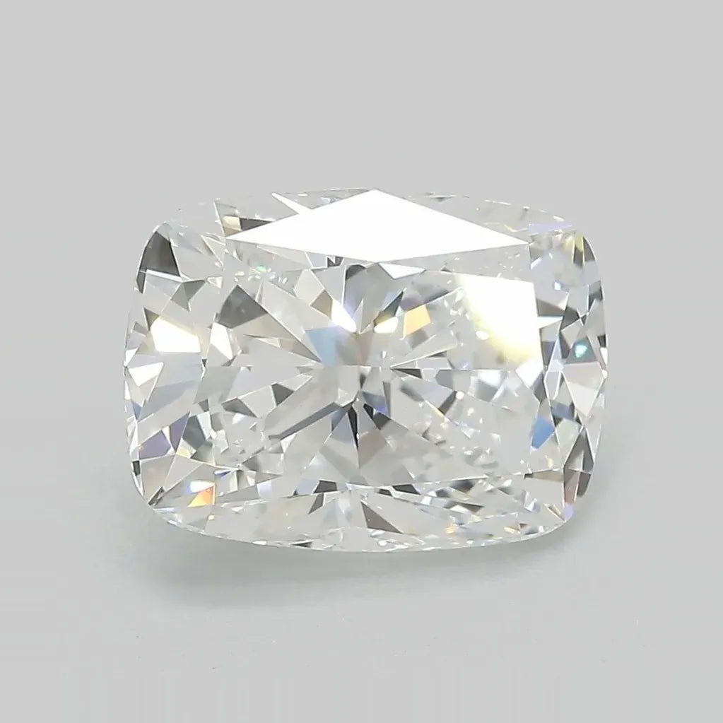 4.07ct Cushion modified Lab Grown Diamond (Colour D, Clarity VVS2, IGI Certified)