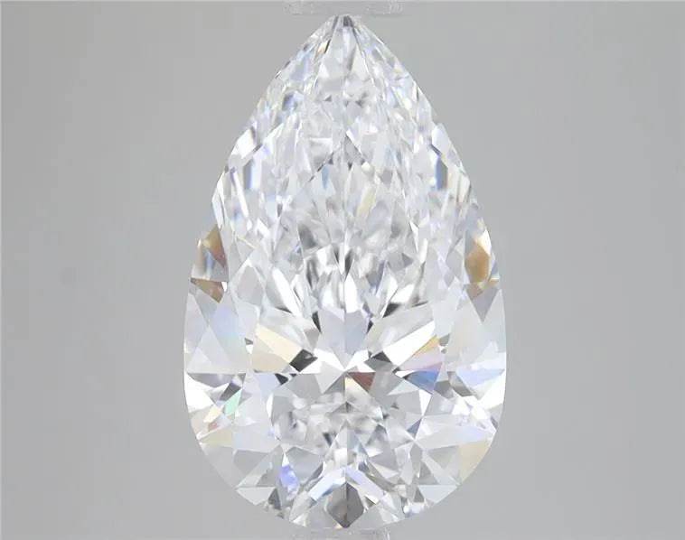 4.10ct Pear Lab Grown Diamond (Colour G, Clarity VVS2, IGI Certified)