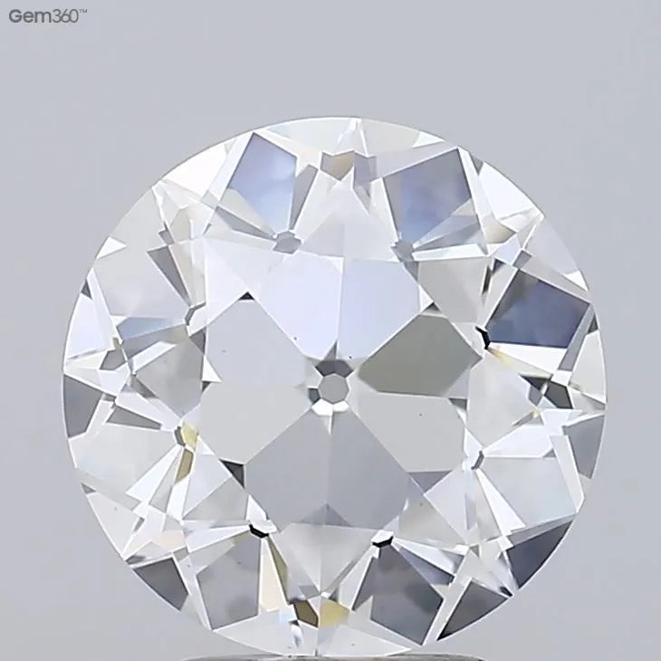 4.35ct Old european cut Lab Grown Diamond (Colour E, Clarity VVS2, IGI Certified)