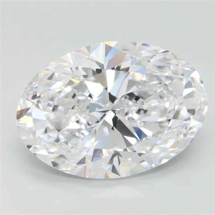 4.37ct Oval Lab Grown Diamond (Colour D, Clarity FL, IGI Certified)