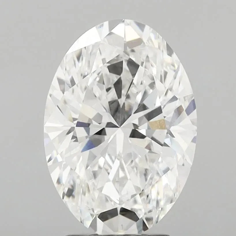 4.38ct Oval Lab Grown Diamond (Colour E, Clarity VS1, IGI Certified)