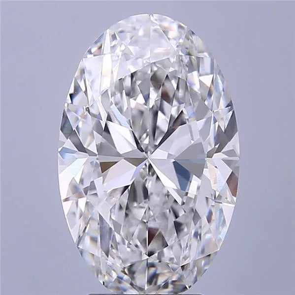 4.44ct Oval Lab Grown Diamond (Colour D, Clarity VVS1, IGI Certified)