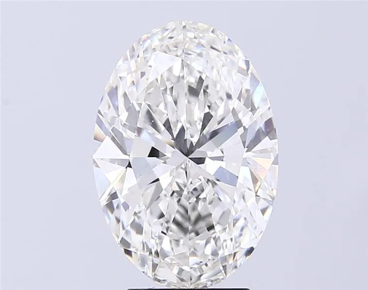 4.50ct Oval Lab Grown Diamond (Colour F, Clarity VS2, IGI Certified)