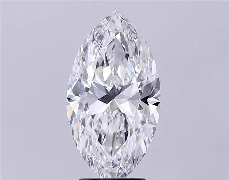 4.51ct Marquise Lab Grown Diamond (Colour D, Clarity VVS2, IGI Certified)