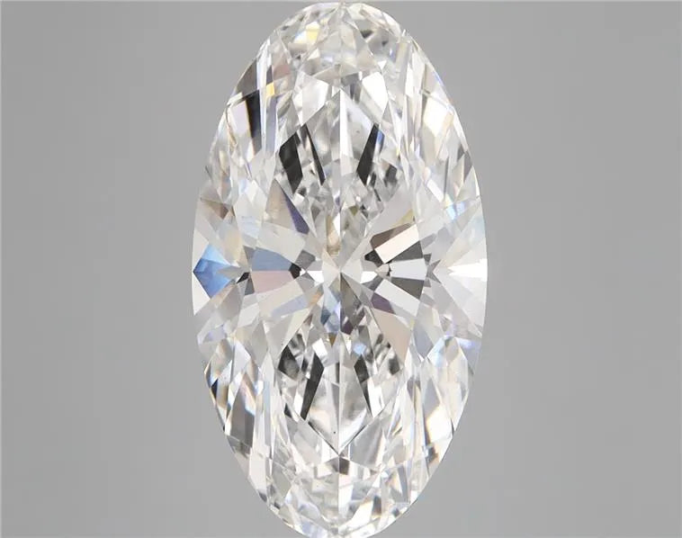 4.58ct Oval Lab Grown Diamond (Colour E, Clarity VS1, IGI Certified)