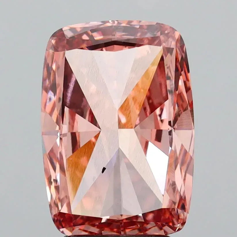 5.01ct Cushion modified Lab Grown Diamond (Colour Fancy Brown, Clarity SI1, IGI Certified)