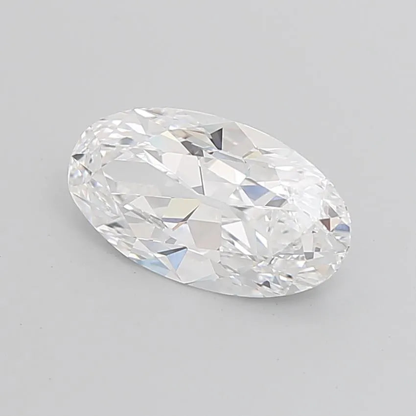 5.06ct Oval Lab Grown Diamond (Colour D, Clarity VVS2, IGI Certified)