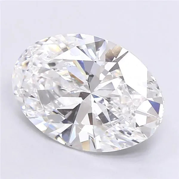 5.41ct Oval Lab Grown Diamond (Colour D, Clarity VS1, IGI Certified)