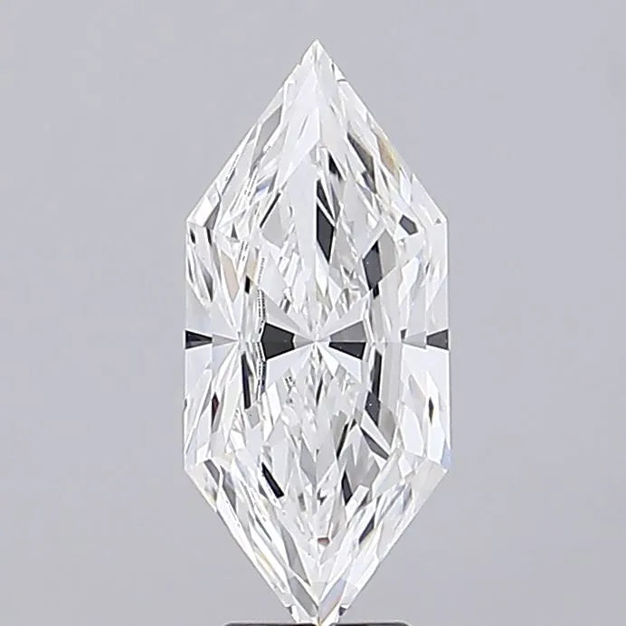 5.58ct Hexagonal Lab Grown Diamond (Colour E, Clarity VS1, IGI Certified)