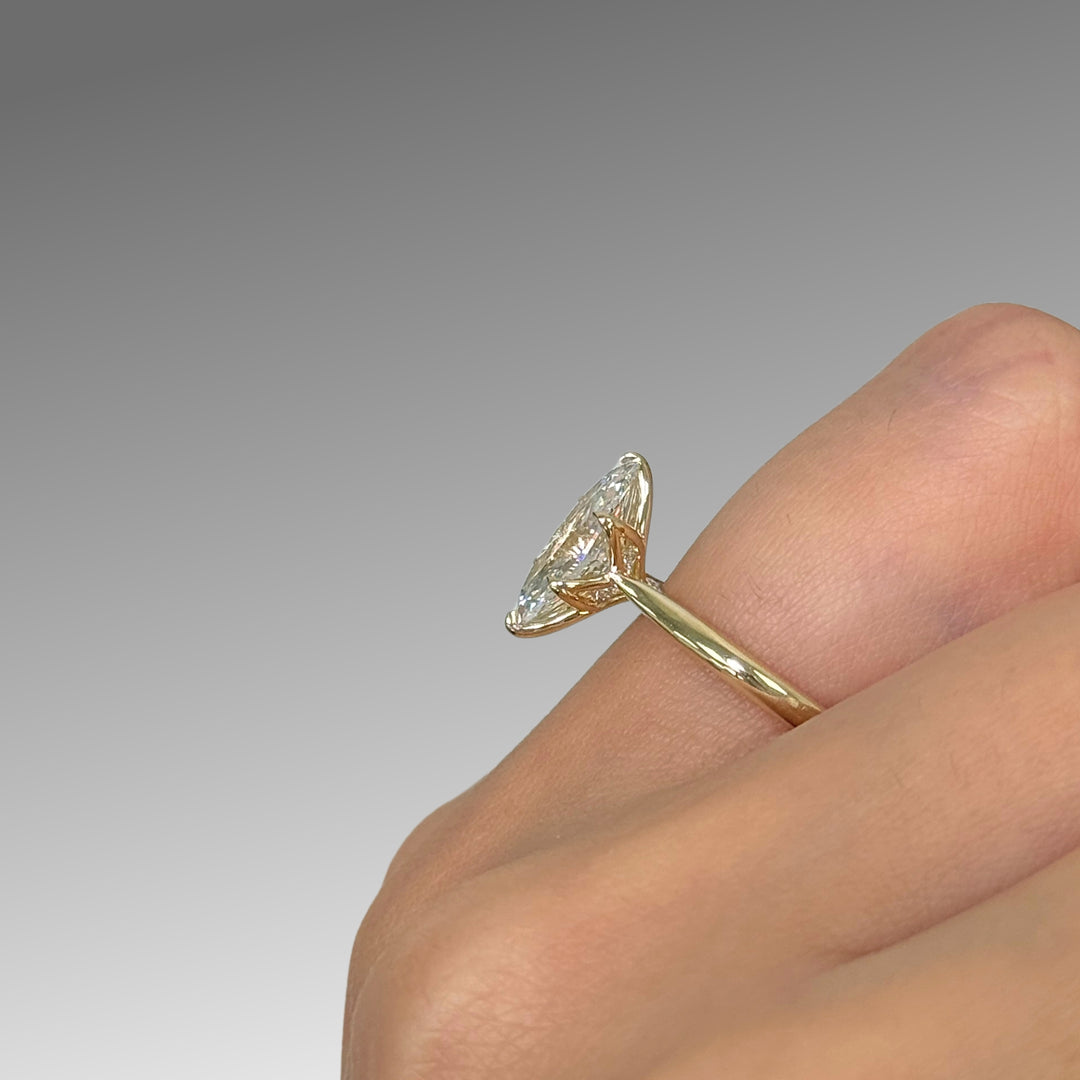 Nora Marquise Lab Created Diamond Engagement Ring