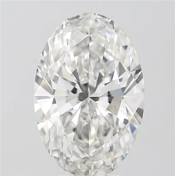 6.01ct Oval Lab Grown Diamond (Colour F, Clarity VVS2, IGI Certified)