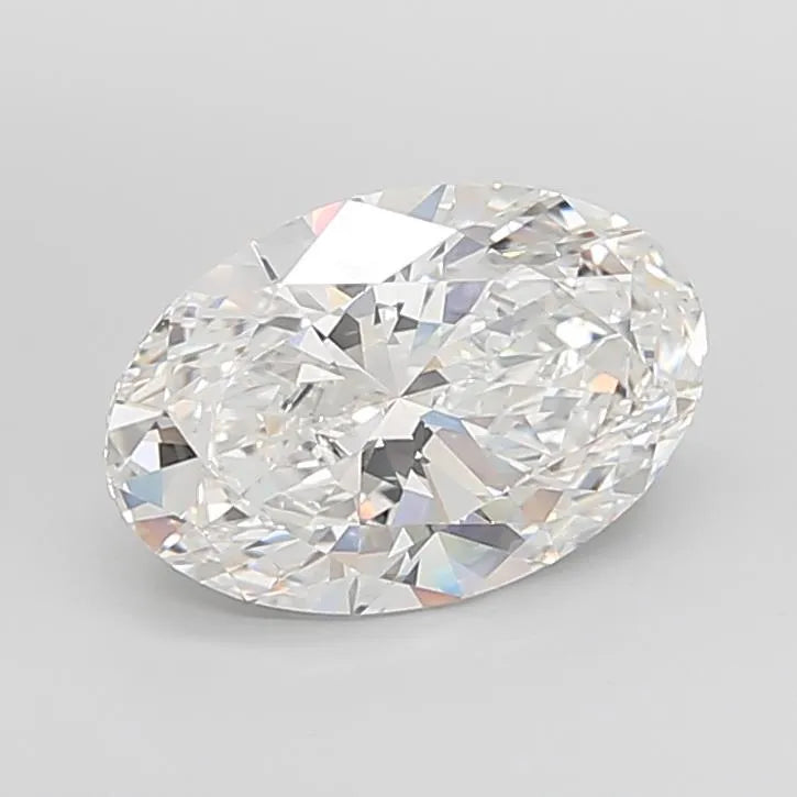 6.01ct Oval Lab Grown Diamond (Colour F, Clarity VVS2, IGI Certified)