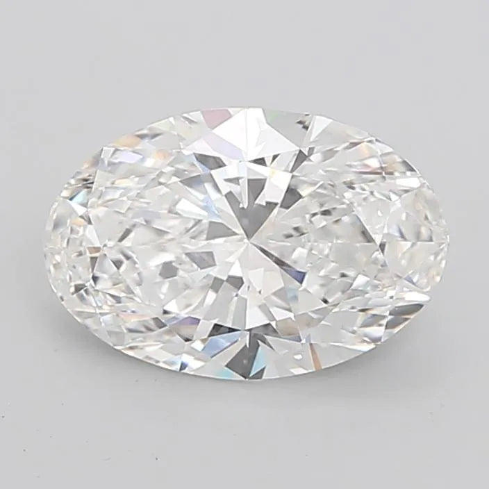 6.05ct Oval Lab Grown Diamond (Colour E, Clarity VVS2, IGI Certified)