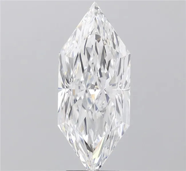 6.06ct Hexagonal Lab Grown Diamond (Colour E, Clarity VVS2, IGI Certified)
