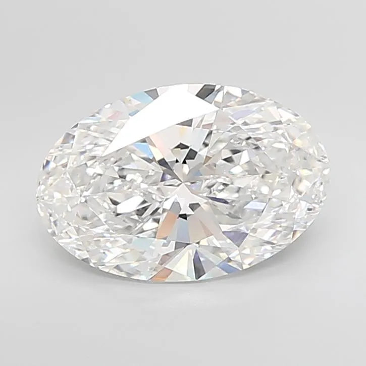 6.06ct Oval Lab Grown Diamond (Colour E, Clarity VVS2, IGI Certified)