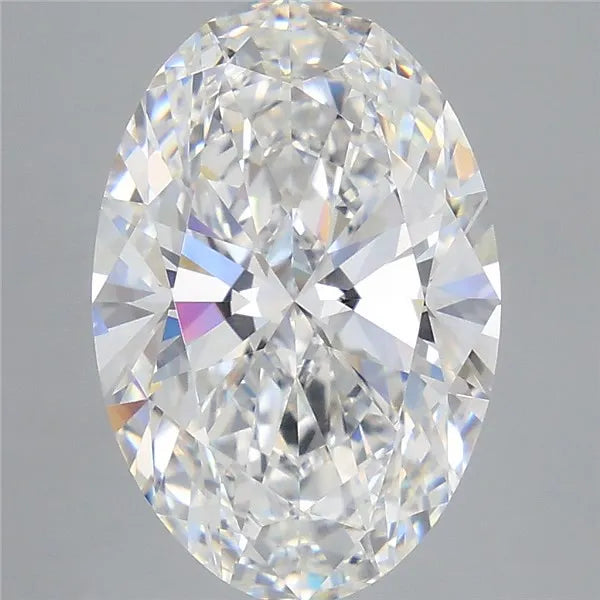 6.07ct Oval Lab Grown Diamond (Colour E, Clarity VVS2, IGI Certified)