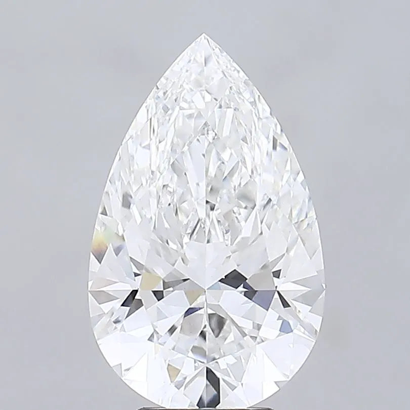6.08ct Pear Lab Grown Diamond (Colour E, Clarity VVS2, IGI Certified)
