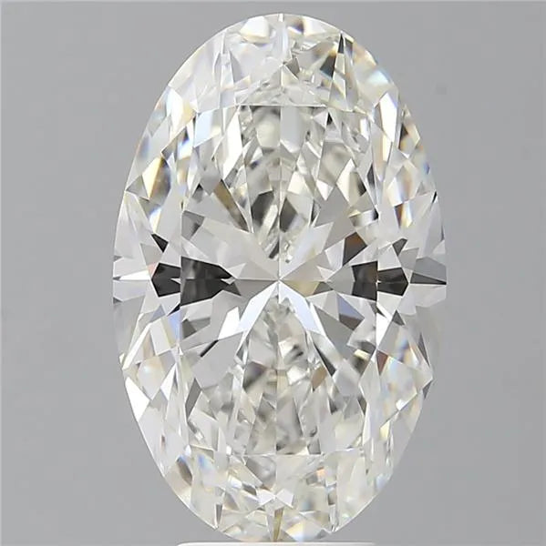 6.10ct Oval Lab Grown Diamond (Colour F, Clarity VVS2, IGI Certified)