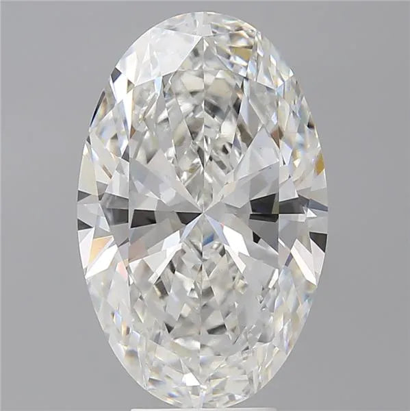 6.50ct Oval Lab Grown Diamond (Colour F, Clarity VVS2, IGI Certified)