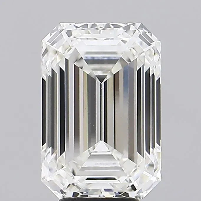 6.58ct Emerald Lab Grown Diamond (Colour G, Clarity VVS2, IGI Certified)