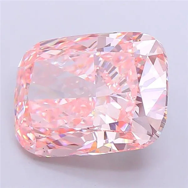 7.70ct Cushion modified Lab Grown Diamond (Colour Fancy Intense Pink, Clarity VS1, IGI Certified)