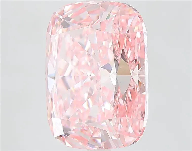 8.01ct Cushion modified Lab Grown Diamond (Colour Fancy Vivid Pink, Clarity VVS2, IGI Certified)