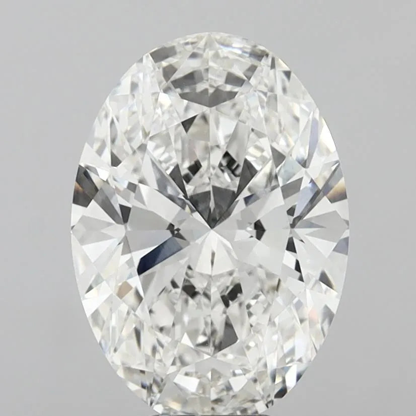 8.02ct Oval Lab Grown Diamond (Colour G, Clarity VVS2, IGI Certified)