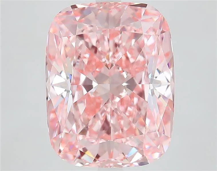 9.16ct Cushion modified Lab Grown Diamond (Colour Fancy Vivid Pink, Clarity VVS2, IGI Certified)