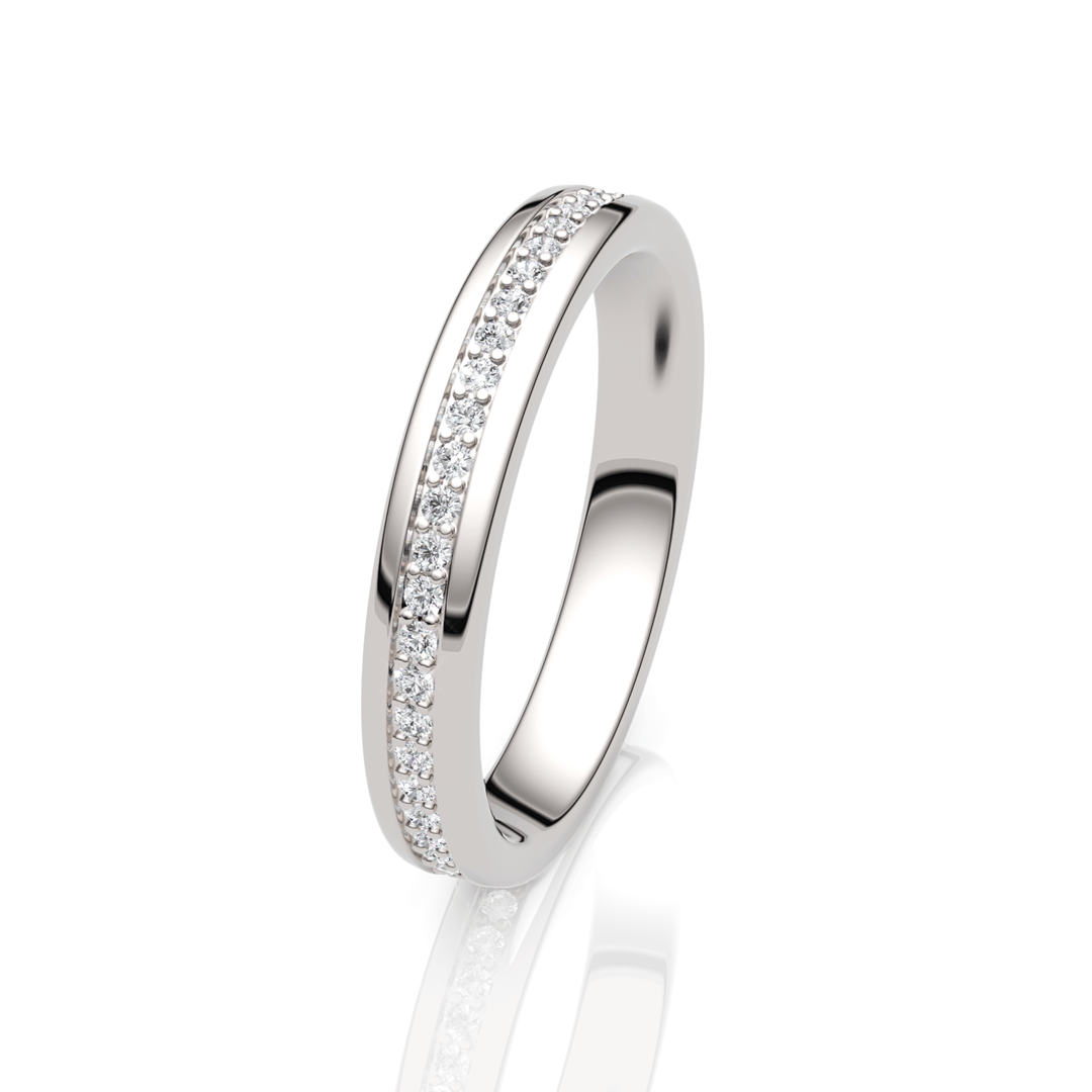 AGIDesignShop Briana Lab Created Diamond Wedding Band