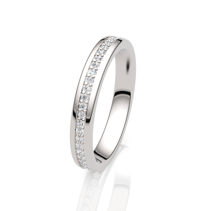 AGIDesignShop Briana Lab Created Diamond Wedding Band