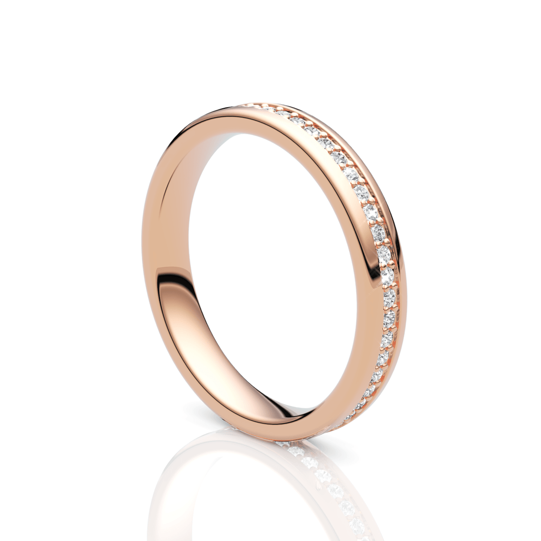 AGIDesignShop Briana Lab Created Diamond Wedding Band