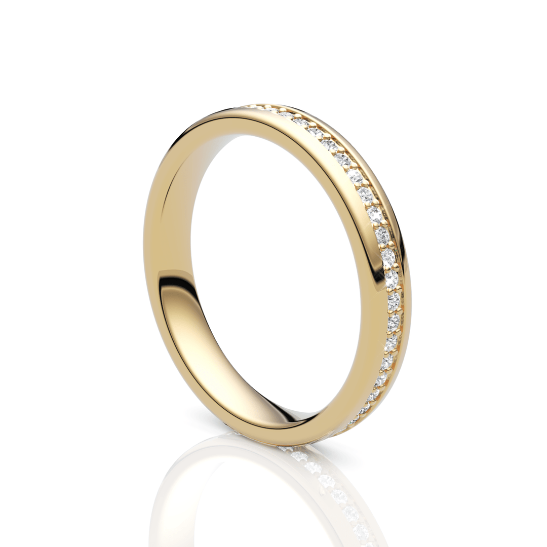 AGIDesignShop Briana Lab Created Diamond Wedding Band
