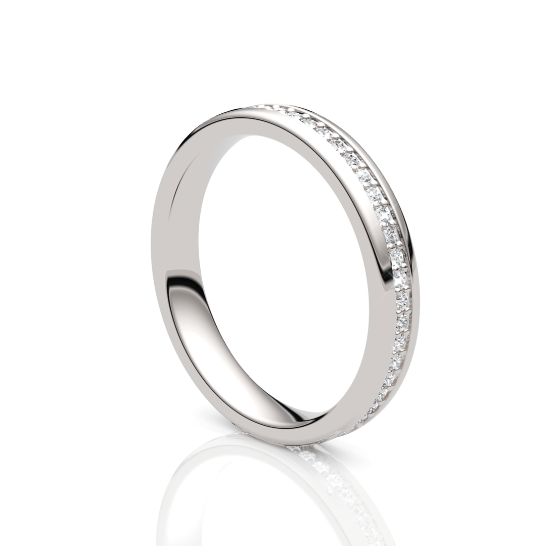 AGIDesignShop Briana Lab Created Diamond Wedding Band