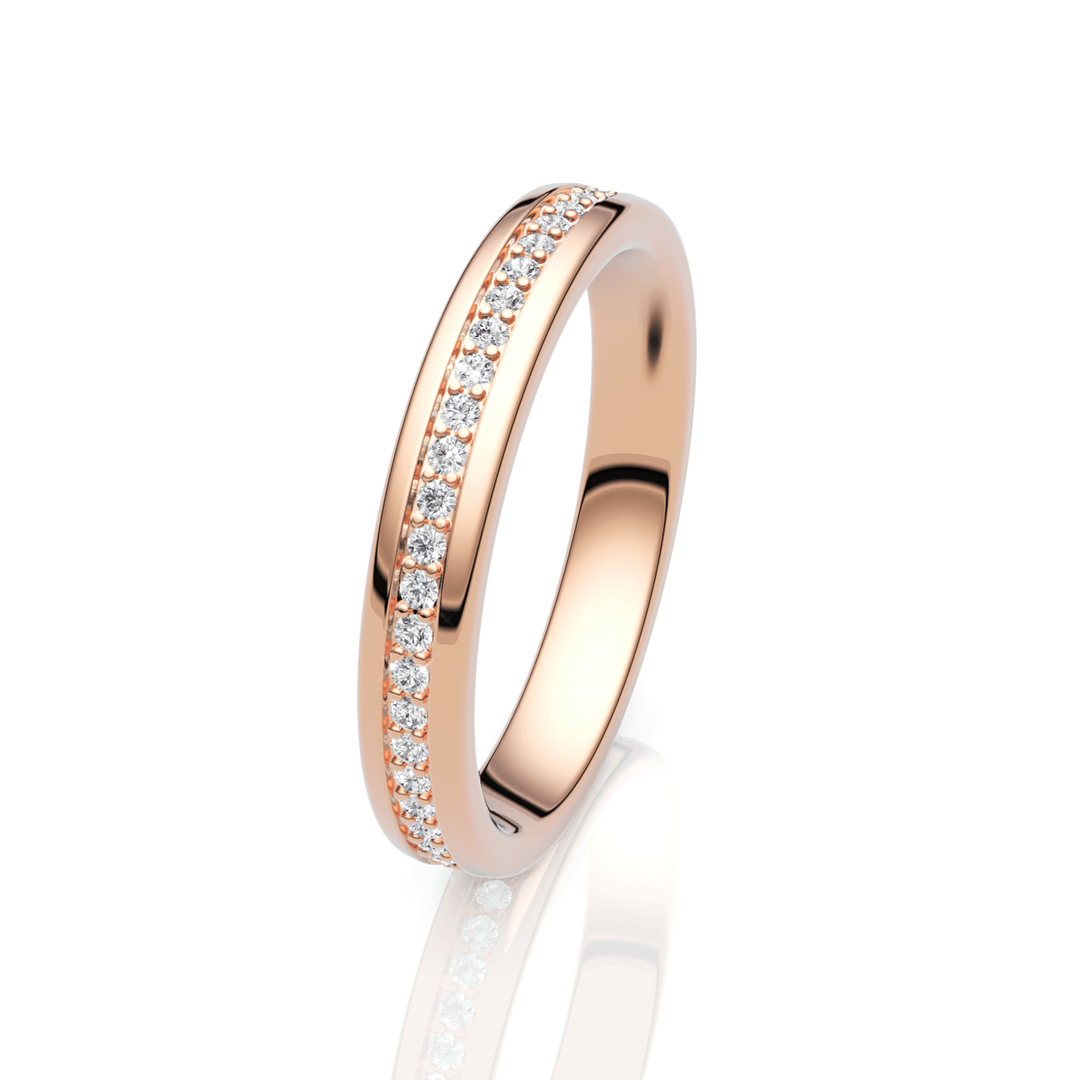 AGIDesignShop Briana Lab Created Diamond Wedding Band