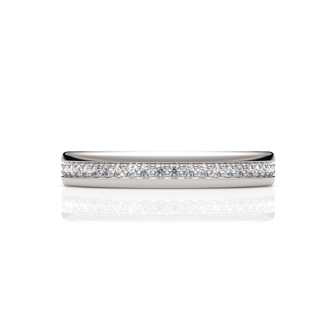 AGIDesignShop Briana Lab Created Diamond Wedding Band