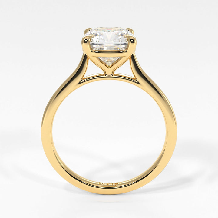 AGI Design Chloe Cushion Cut Lab Created Diamond Engagement Ring
