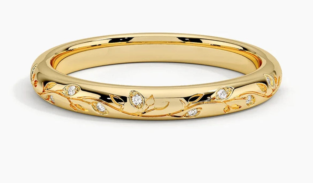 AGI Design  Custom wedding band for Nicole and Jamie