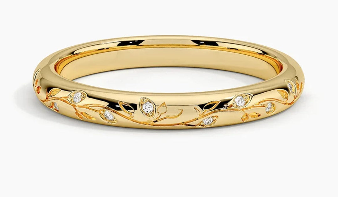 AGI Design  Custom wedding band for Nicole and Jamie