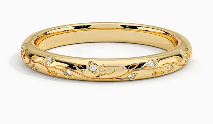 AGI Design  Custom wedding band for Nicole and Jamie