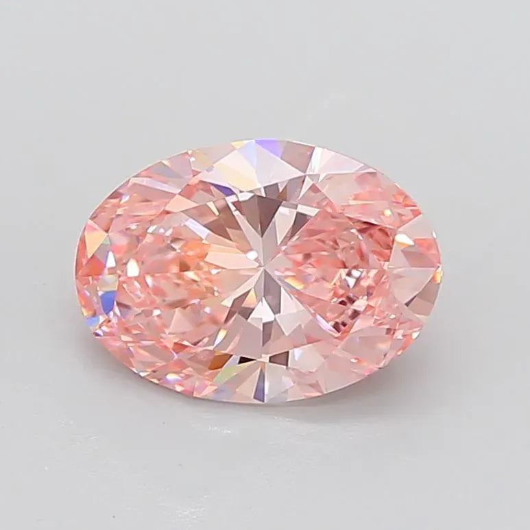 AGI Design  diamond 3.51ct Oval Lab Grown Diamond (Colour Fancy Vivid Pink, Clarity VVS2, IGI Certified) 3.51ct Oval Lab Grown Diamond (Colour Fancy Vivid Pink, Clarity VVS2, IGI Certified)