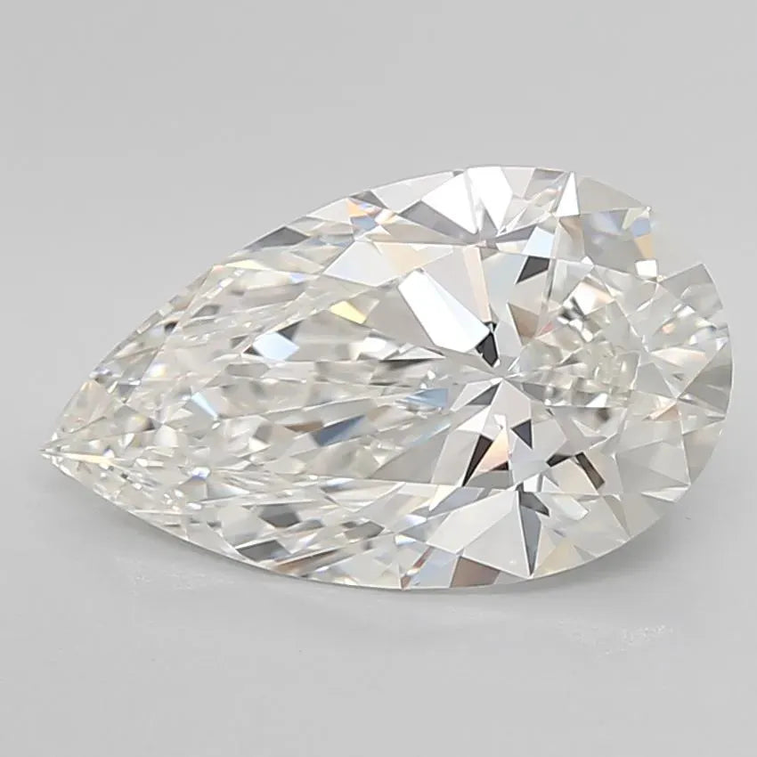 AGI Design  diamond 3.80ct Pear Lab Grown Diamond (Colour G, Clarity VVS1, Cut EX, IGI Certified) 3.80ct Pear Lab Grown Diamond (Colour G, Clarity VVS1, Cut EX, IGI Certified)