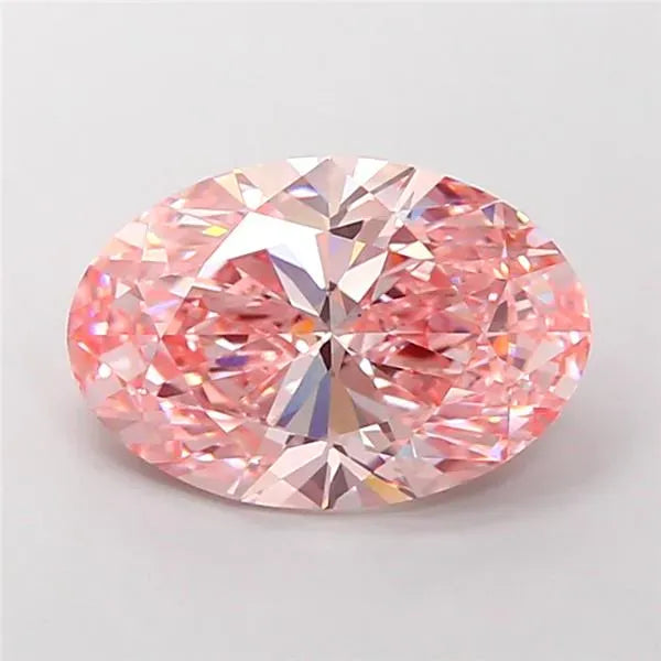 AGI Design  diamond 4.02ct Oval Lab Grown Diamond (Colour Fancy Vivid Pink, Clarity VVS2, IGI Certified) 4.02ct Oval Lab Grown Diamond (Colour Fancy Vivid Pink, Clarity VVS2, IGI Certified)
